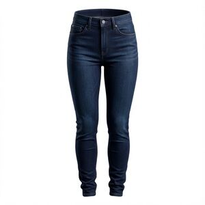RAG & BONE Dark Blue Women's High Waisted Skinny Jeans